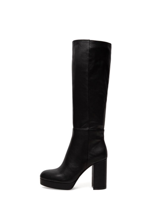 SILENT D Shoes - NWT Anthropologie SILENT D YELLONA Black Leather Boot